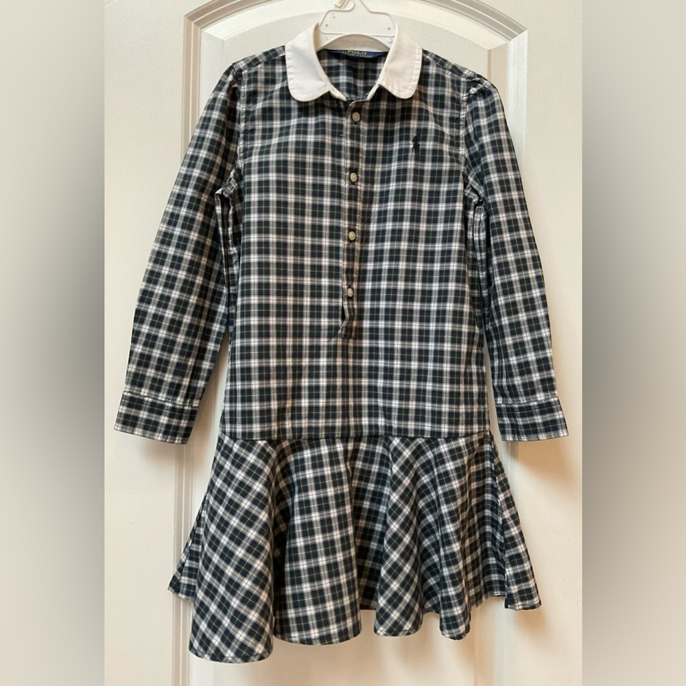 Polo Ralph Lauren Little Girls Plaid Dress